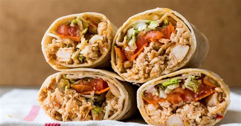 25 Healthy Chicken Wrap Recipes For Lunch Or Dinner