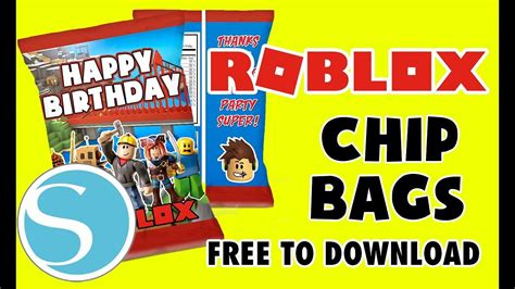 FREE ROBLOX CHIP BAG HOW TO DESIGN IN SILHOUETTE STUDIO | Roblox, Chip ...