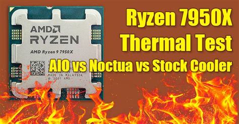 AMD Ryzen 9 7950X Cooling Requirements & Thermal Throttling and more