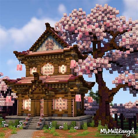 20 Minecraft Cherry Blossom Builds - Mom's Got the Stuff