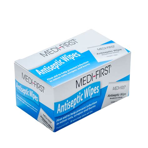 Medifirst Antiseptic Wipes | MFASCO Health & Safety