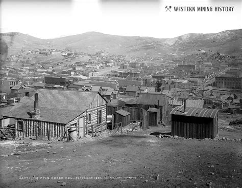 Cripple Creek, Colorado 1897 – Western Mining History