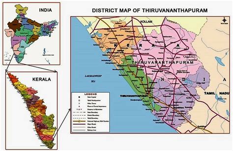 Location Map of Thiruvananthapuram (Sidhukumar 2009:72) | Download ...