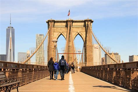 Walking Across the Brooklyn Bridge