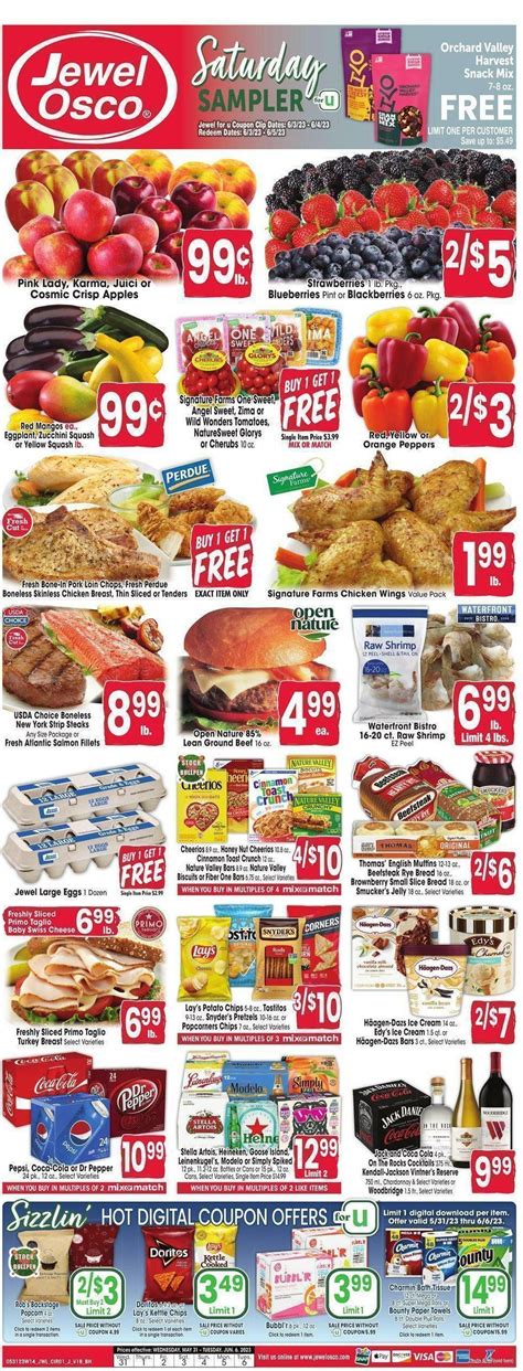 Jewel Osco Weekly Ad from May 31