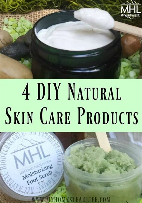 4 DIY Natural Skin Care Products - My Homestead Life