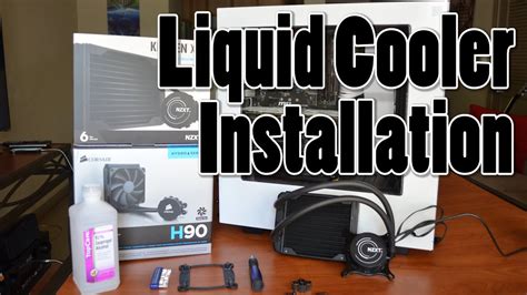 How To Install An AIO Liquid Cooler - YouTube