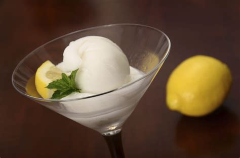 Vodka Lemon Sorbet | Recipe in 2020 | Lemon dessert recipes, Lemon ...