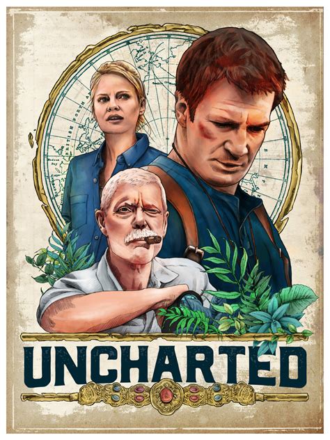 Uncharted Fan Film Poster | Poster By C_Dibenedetto