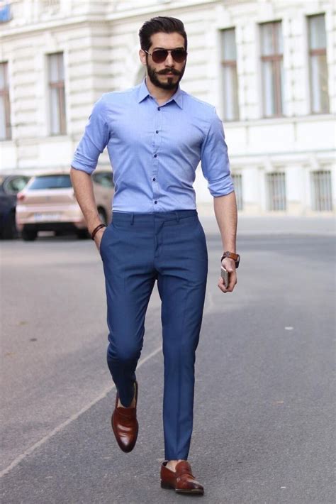 Mens Smart Casual Outfits, Casual Shirts, Men Casual, Professional ...