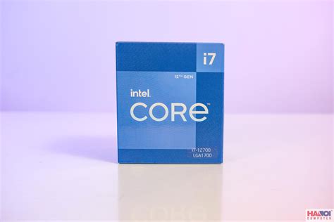 CPU Intel Core i7-12700 (3.6GHz turbo up to 4.9Ghz, 12 nhân 20 luồng ...