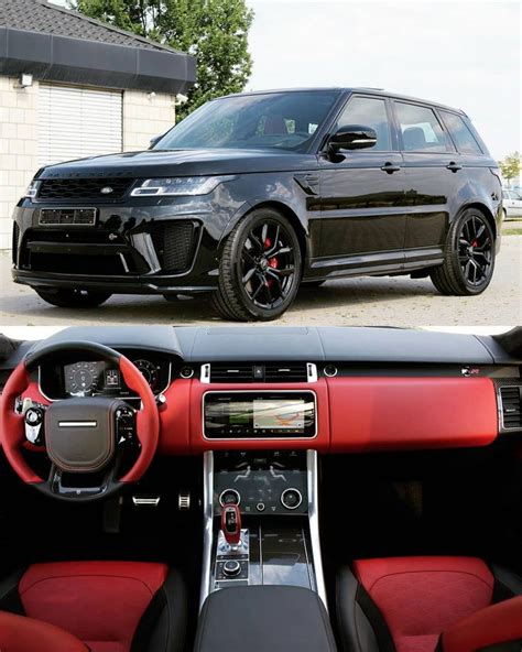 Range Rover Sport SVR 2018 🔥🔥 ...with the great red interior 🔝🔛💯👑👑🍷🍾 👉 ...