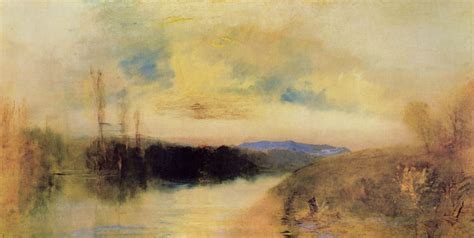 J.M.W. Turner’s Evening Landscape (1825-1828) | Sketching a Present