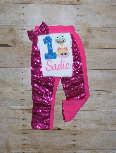 Muppet Babies outfit Muppet babies birthday shirt miss piggy | Etsy