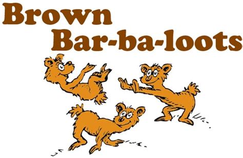 The Lorax Brown Bar-ba-loots | Dr seuss baby shower, The lorax, Dr ...