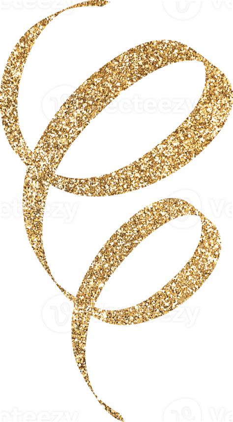 Gold Glitter Confetti 38073008 PNG