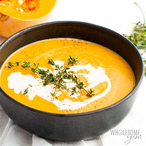 Butternut Squash Soup (Easy & Fast!) - Wholesome Yum