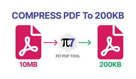 Compress PDF to 200kb | Pi7 PDF Compressor