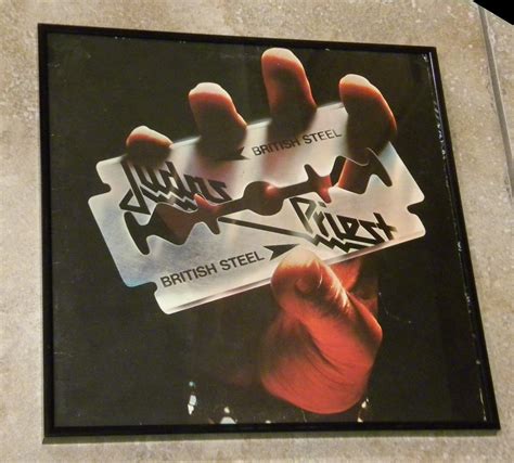 British Steel - Judas Priest - Framed Record Album Cover – 0156