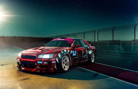 Nissan Skyline R34 Night