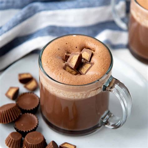 Peanut Butter Hot Chocolate Recipe - The Flavor Bender