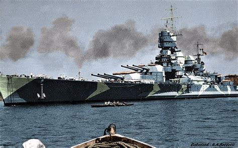 Italian Royal Navy's battleship Vittorio Veneto, Littorio-class ...