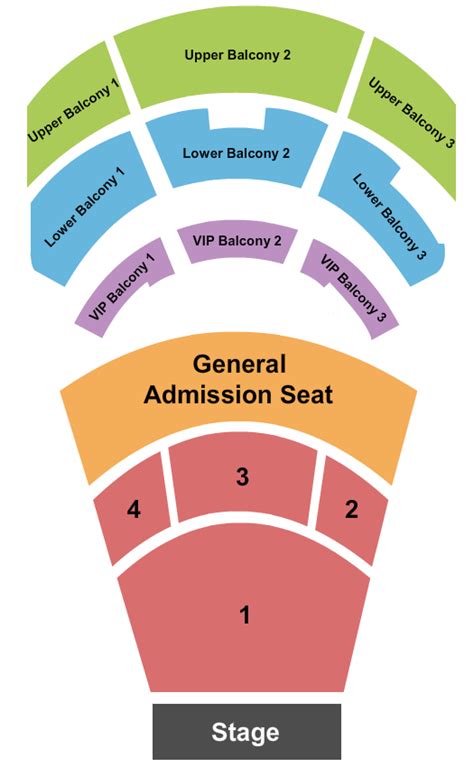 The Novo - Endstage 2 Seating Chart | Cheapo Ticketing