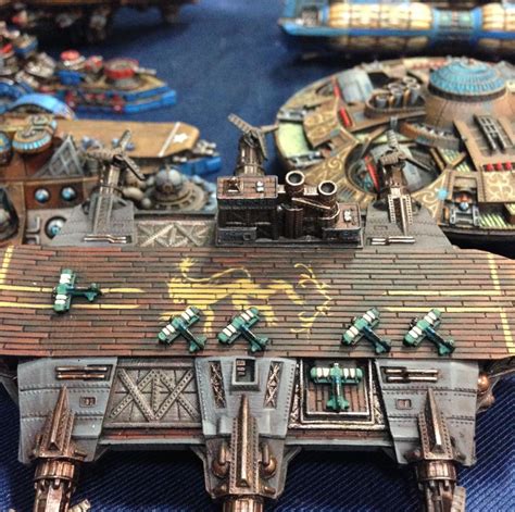 The Gamer's Table: Detailed Dystopian Wars painting