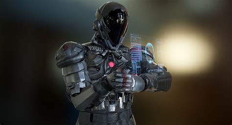 3D sci-fi soldier rigged model - TurboSquid | Model, Soldier, 3d model