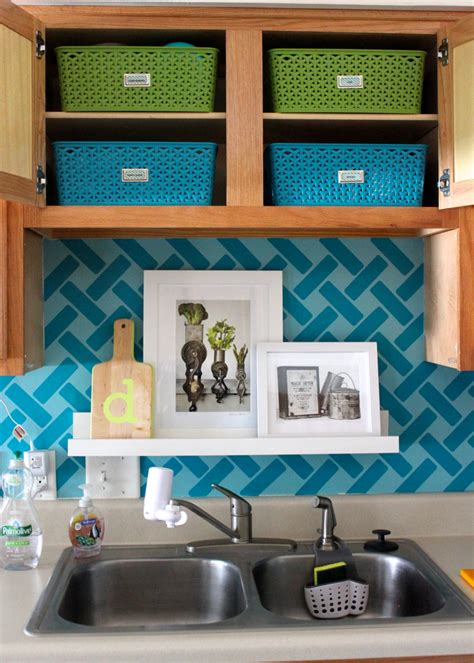 Storage Ideas for Little Upper Cabinets - The Homes I Have Made