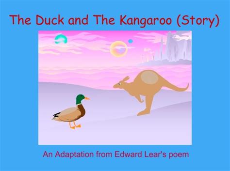 "The Duck and The Kangaroo (Story)" - Free Books & Children's Stories ...