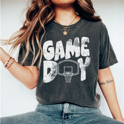 Game Day Basketball Shirt, Basketball Tshirt, Basketball School Spirit ...