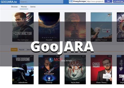 Goojara [2024] Watch Movies, TV Shows, Animes Online on Goojara.com