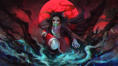 3840x2160 Nezuko Kamado Demon Slayer Kimetsu No Yaiba Art 4k Wallpaper ...