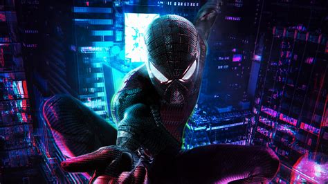 Amazing Spiderman Cyberpunk, HD Games, 4k Wallpapers, Images ...