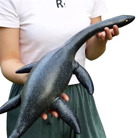 Large Plesiosaur Dinosaur Figure Plesiosaurus Animal PVC Model ...