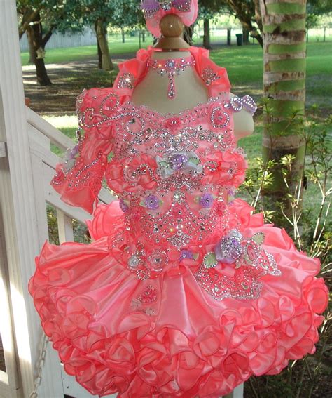 National Glitz Pageant Dress Custom Order by Nana Marie Designs | Kids ...