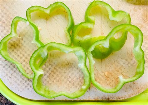 Capsicum Rings/Green Bell Pepper Rings