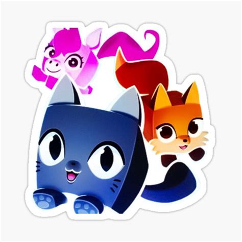 "Pet Simulator Roblox" Sticker for Sale by TJ-Prod | Redbubble