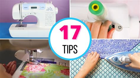 17 Very Basic Sewing Tips for Beginners - YouTube