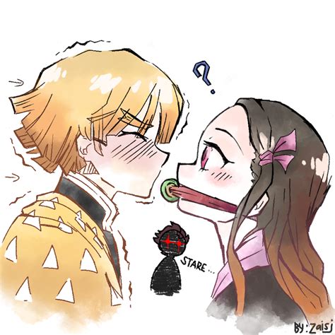 Nezuko X Zenitsu Comic