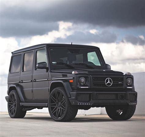 Matte black suv mercedes benz g class 916317-Mercedes-benz g-class suv ...