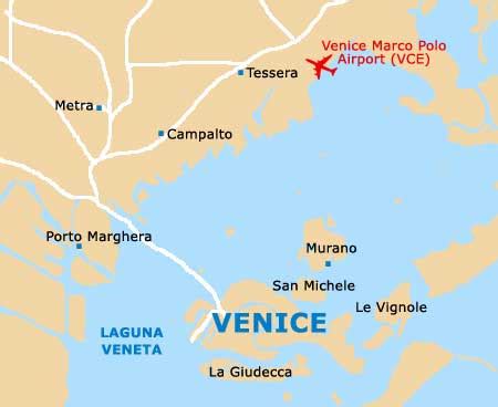 Maps of Venice, University of Venice: Map of Venice University, Italy