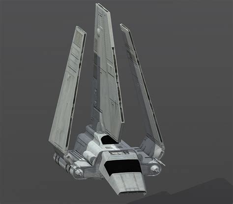 Game Ready Star Wars Imperial Shuttle 3D Model – Star Wars'n Stuff