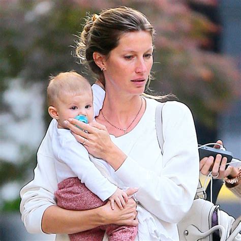 Gisele Takes Daughter Vivian for a Walk