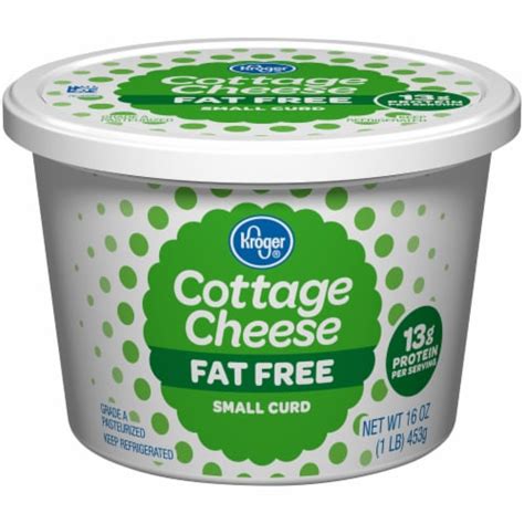 Kroger® Fat Free Small Curd Cottage Cheese, 16 oz - Ralphs