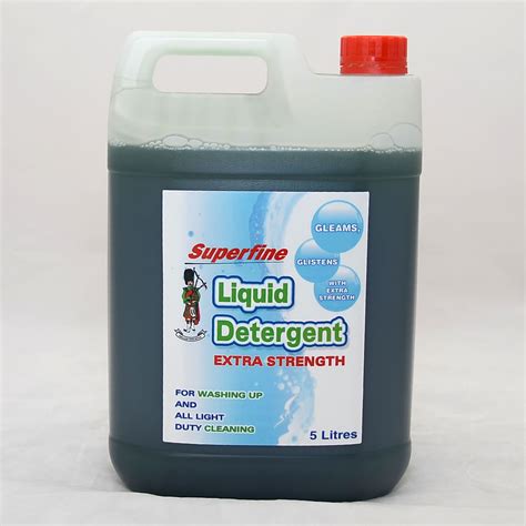 Liquid Detergent Extra Strength 25% Active 5 litre - Superfine ...