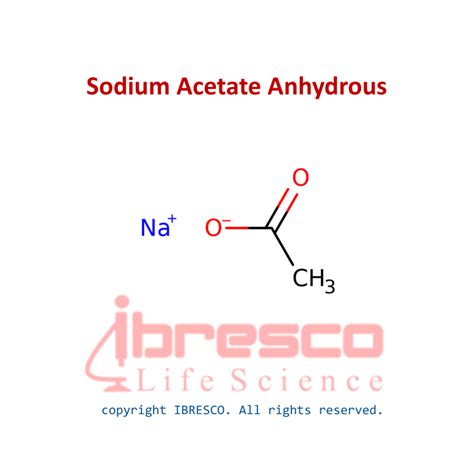 Sodium acetate anhydrous | ibresco