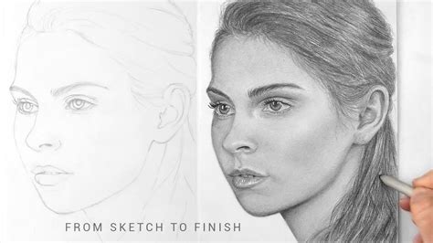 Easy Pencil Shading Portrait