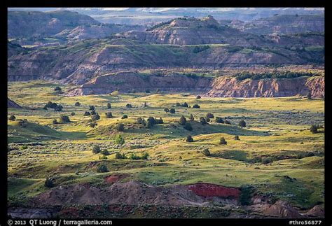 Picture/Photo: Late afternoon light, Painted Canyon. Theodore Roosevelt ...